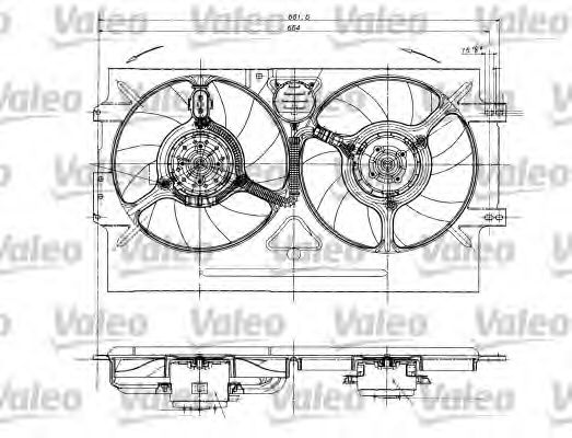 Ventilator, radiator