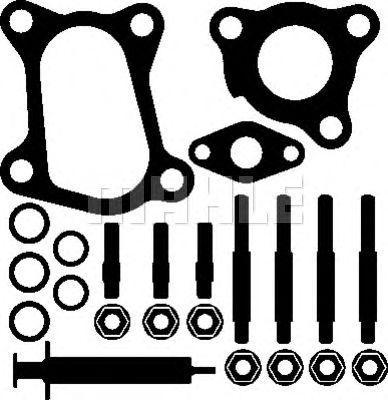 Set montaj, turbocompresor