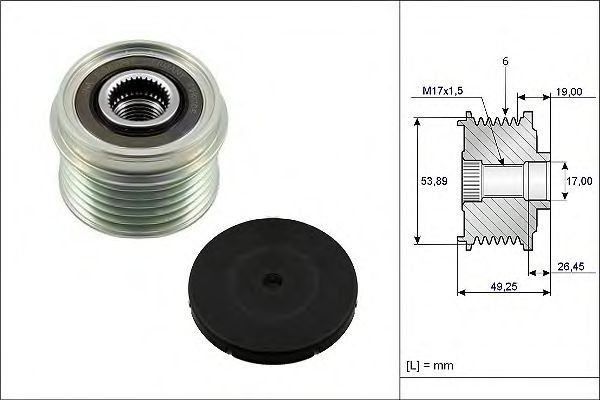 Sistem roata libera, generator