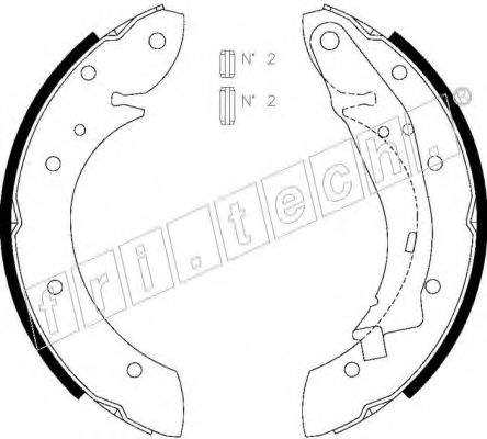 Set saboti frana