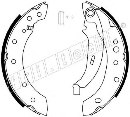 Set saboti frana