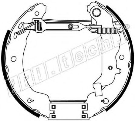 Set saboti frana