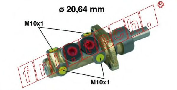 Pompa centrala, frana