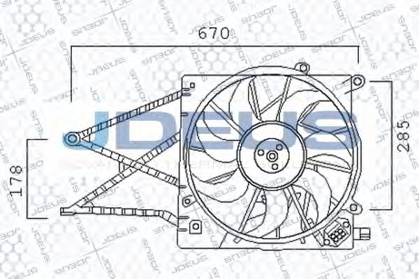 Ventilator, radiator