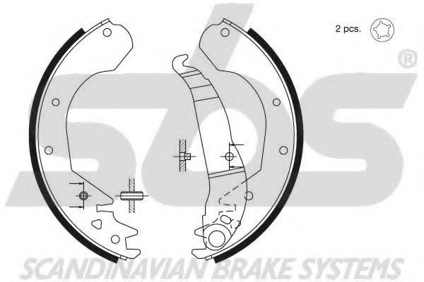 Set saboti frana