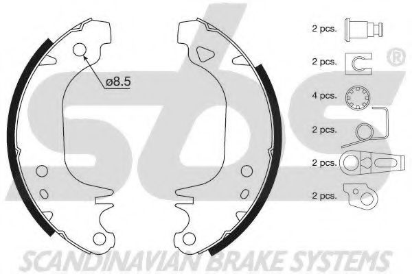 Set saboti frana