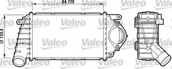 Intercooler, compresor