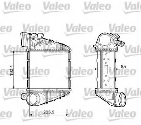 Intercooler, compresor