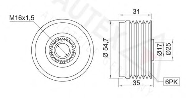 Sistem roata libera, generator