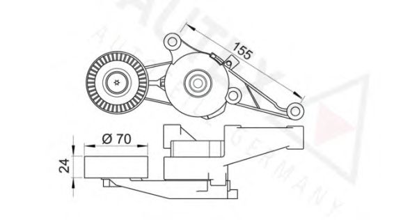 intinzator,curea transmisie