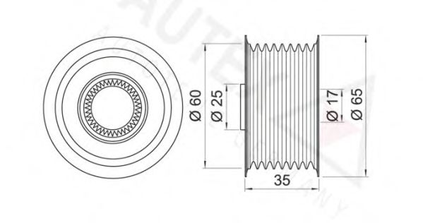 Sistem roata libera, generator