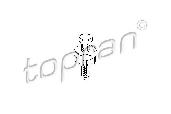 Surub tensionare, suport generator