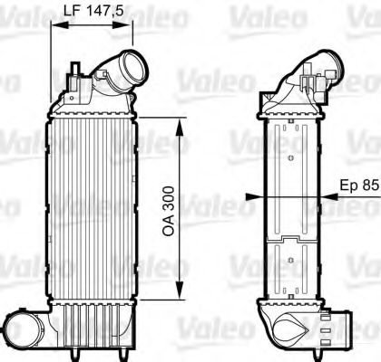 Intercooler, compresor