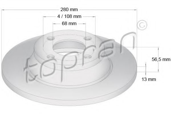 Disc frana