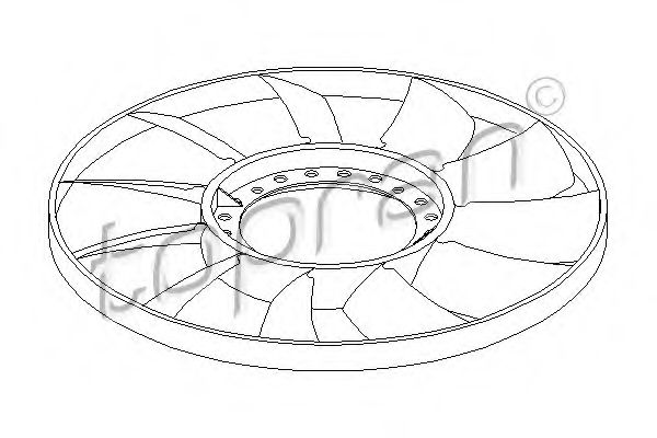 Paleta ventilator, racire motor