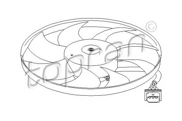 Ventilator, radiator