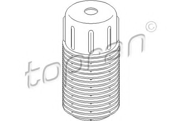 Capac protectie/Burduf, amortizor