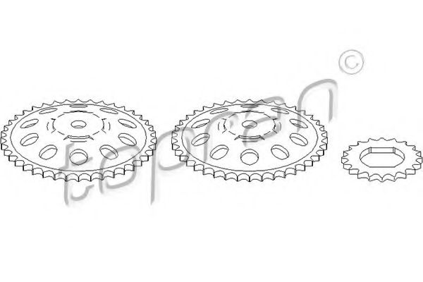 Set roti dintate, distributie motor