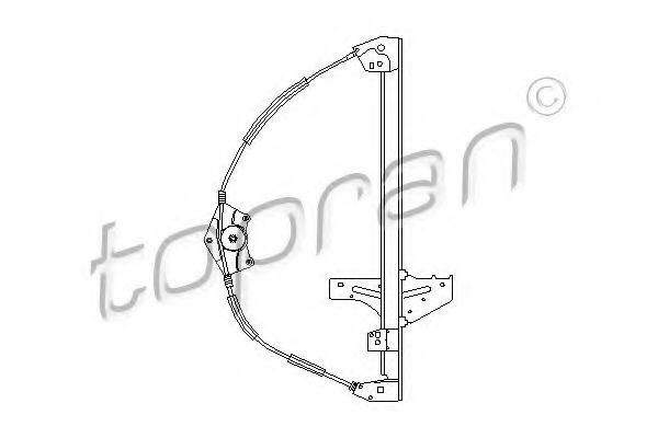 Mecanism actionare geam