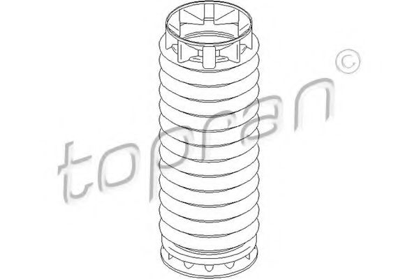 Capac protectie/Burduf, amortizor