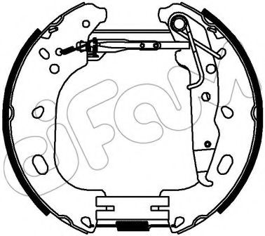 Set saboti frana