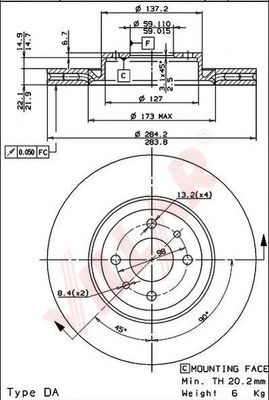 Disc frana