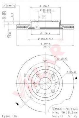 Disc frana