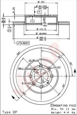 Disc frana