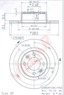 Disc frana