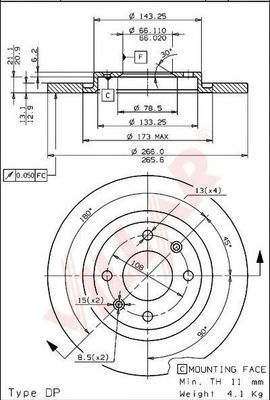 Disc frana