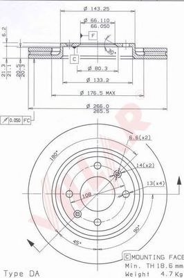 Disc frana