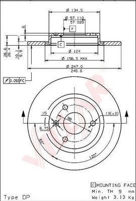 Disc frana