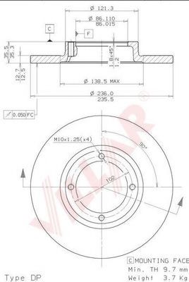 Disc frana