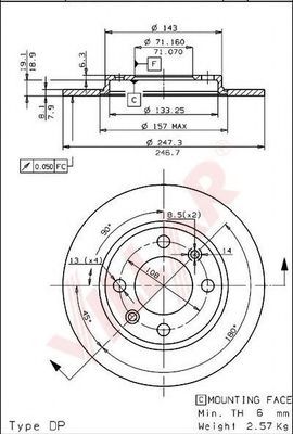 Disc frana