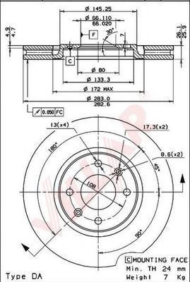 Disc frana