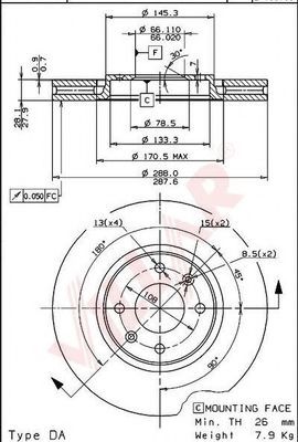 Disc frana