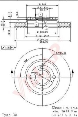 Disc frana