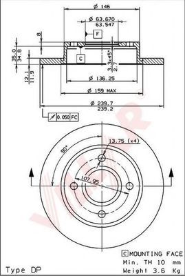 Disc frana