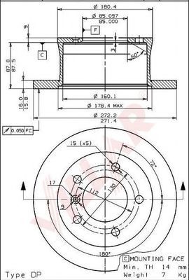 Disc frana