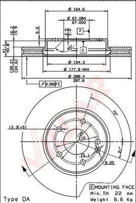 Disc frana