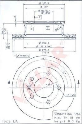 Disc frana