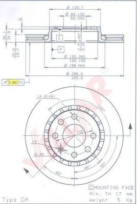 Disc frana