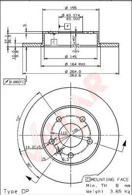 Disc frana