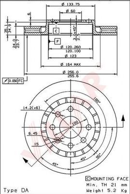 Disc frana