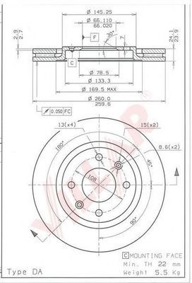 Disc frana