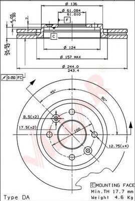 Disc frana