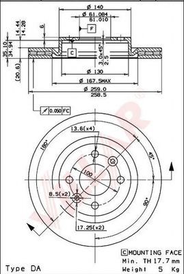 Disc frana