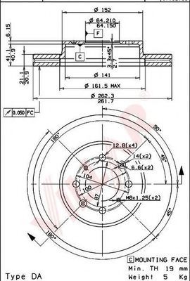 Disc frana