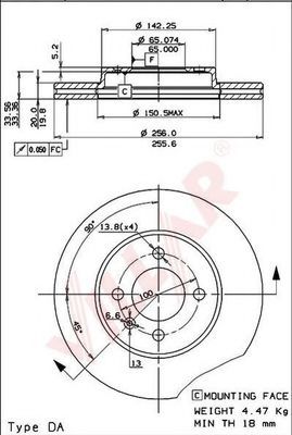 Disc frana