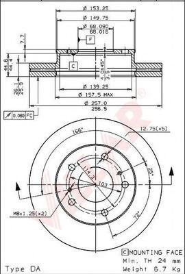 Disc frana